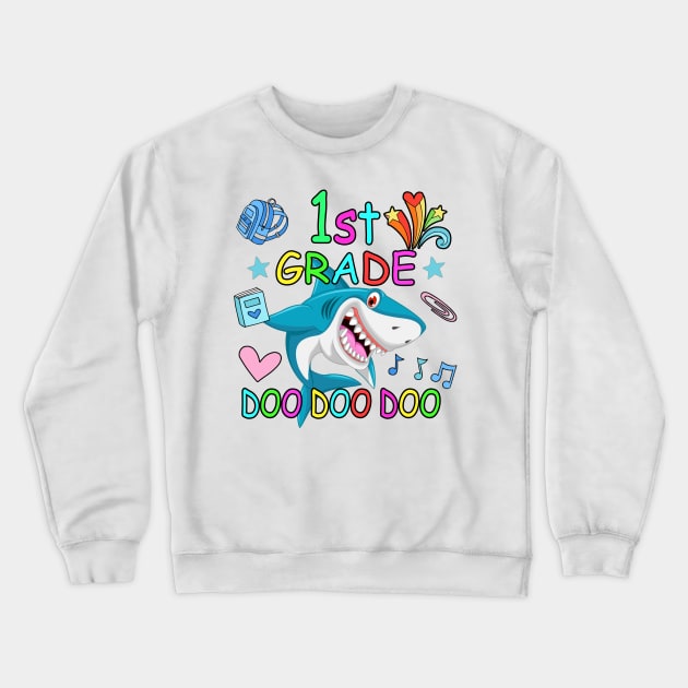 back to school Crewneck Sweatshirt by pika